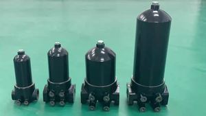PLF-H330/PLFA ตัวกรองสายไฮดรอลิก ความแข็งแรงสูง (6.3MPa 16MPa 32MPa) ข้อต่อสำหรับลม ราคาพิเศษ คุณภาพดี - Product Image 5