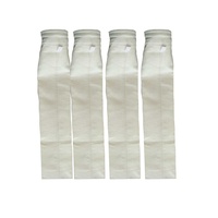 Polyester/aramide/acrylique/PP/PPS/PTFE/fibre de verre filtre à poussière non tissé aiguille perforé filtre feutre sac