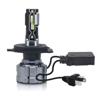 Transfrontalier R12 LED antibrouillard ampoule Super lumineux condensateur en ligne phare de voiture intégré H4 H11 voiture lumière 6000k couleur nouveau