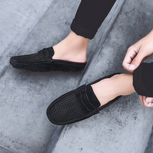 Hot Selling Fashion Loafer Shoe Custom Logo Classic Flat Bottom Outdoor Sports Comfortable Men's Casual Winter Anti-Slip Fur - Product Image 2