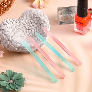 2025 nóng bán cao cấp đôi bên Czech Tinh thể thủy tinh khắc lớp biểu bì Pusher Gel Remover Công cụ làm móng tay chăm sóc móng tay tập tin thanh - Product Image 4