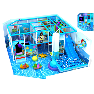Ocean <b>Indoor</b> Playground PE Plastic <b>Slide</b> Soft Play Area for Kids Daycare Adventure Park Shopping Mall Use Tongyao Brand 500kg - Product Image 1