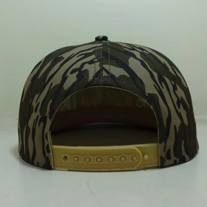 Saison de chasse Camo casquettes de camionneur haute qualité broderie casquettes de sport Camouflauge camionneur chapeaux réglable extérieur en cuir personnalisé - Product Image 3