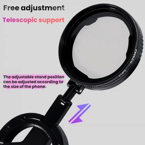 Filtre CPL professionnel 52 mm avec support magnétique et polariseur à clipser pour diffusion en direct pour Apple iPhone 17 16 15 14 13 - Product Image 5