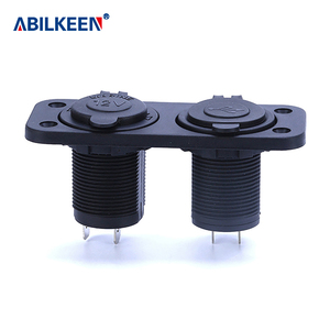 Ổ Cắm Bật Lửa Bộ Chia Cổng 12V <span class=keywords><strong>USB</strong></span> Kép 2.1A/1A Ổ Cắm Bộ Chuyển Đổi Nguồn 2 Cổng <span class=keywords><strong>USB</strong></span> Sạc Xe Hơi Cho Thuyền Xe Máy Hàng Hải - Product Image 5