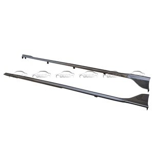 Alerón Lateral de Fibra de Carbono Estilo MU, Extensión de Alerón Delantero para Honda Civic 10TH FK8 Type R 2016+ - Product Image 2