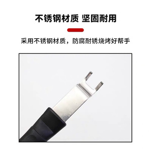 Barra de Desprendimiento Multifuncional para Parrilla, Herramienta de Acero Inoxidable para Barbacoa de Carbón, Dispositivo de Apertura - Product Image 5