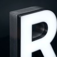 Lettres lumineuses LED pour enseignes de magasin, panneaux publicitaires extérieurs super lumineux, personnalisation