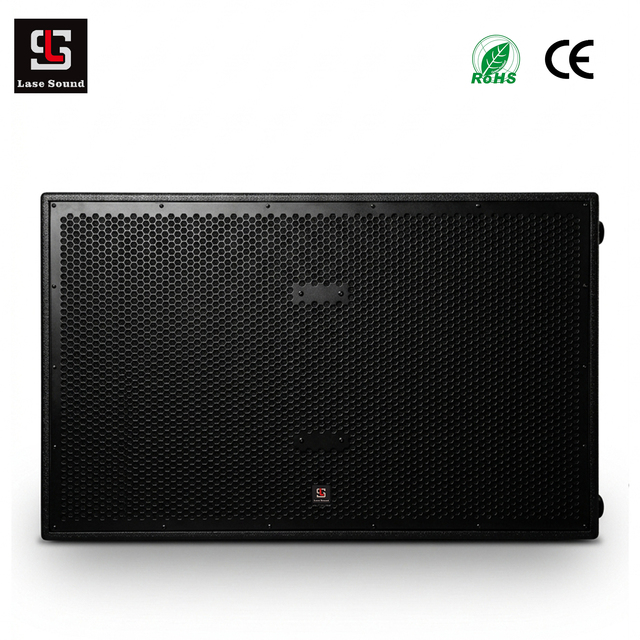 Active 18 Inch Subwoofer 3000W Powered Stage Speaker Audio System with German DSP FIR for Outdoor Professional Live Sound