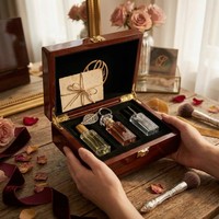 Boîte à souvenirs en bois de noyer Landy, écologique, gravée, avec couvercle magnétique, petite boîte de rangement pour souvenirs, photos, bijoux, cadeaux, logo personnalisé