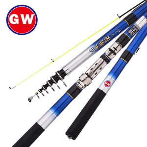 Canne à pêche en eau salée Guangwei Flash General Rock Fishing Rod 3.5M, section courte, fibre de carbone, ultra-rigide - Product Image 3