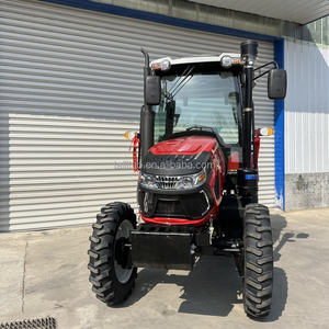 高品质 70 马力 4WD 轮式拖拉机 柴油 CE 认证 高生产力 液压泵 农业货运代理 中国法国 - Product Image 2