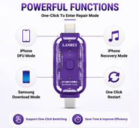 Boîte d'ingénierie de récupération DFU Lanrui V587 – Outil de réparation en un clic pour le flashage des téléphones mobiles iPhone et Android