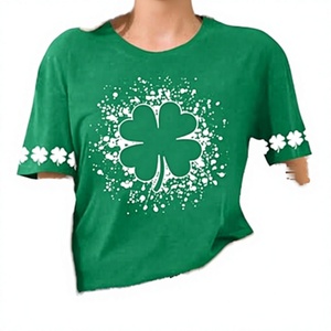 T-shirt basique de luxe pour femme, 180g, 100% coton tricoté, été, décontracté, uni, col rond, coupe ample, respirant, anti-boulochage - Product Image 3
