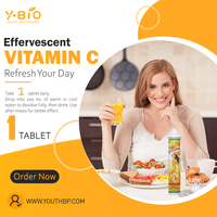 Comprimés effervescents de vitamine C en gros, adaptés à la nutrition quotidienne, complément alimentaire, expédition immédiate