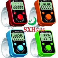 Compteur portatif d'anneau tenu dans la main de doigt de golf numérique électronique de 5 chiffres LED pour la prière musulmane