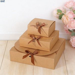 Caixas de Presente de Luxo Dobráveis Descartáveis por Atacado com Fechamento Magnético e Alça, Laminação Fosca, Logotipo Personalizado em Papel Kraft para Casamento - Product Image 3