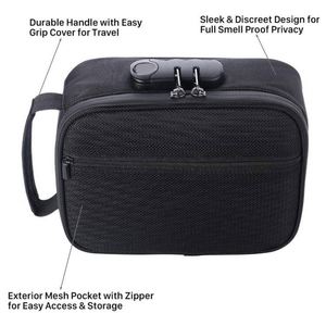 Bolsa Casual Personalizada con Logotipo, Resistente a Olores, Forro de Carbono, Cierre de Cremallera, Fabricante de Bolsas al por Mayor con Candado - Product Image 4