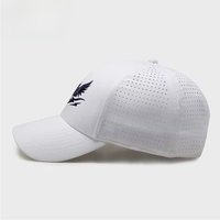 Gorra de Béisbol Personalizada con Logotipo Bordado, Lavable, Transpirable, Impermeable, de Secado Rápido, con Visera de Pico de Pato, Estilo Deportivo