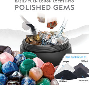 60 90 ग्राम चीन काला सिलिकॉन कार्बाइड एरी रेत रॉक टंबलर ग्रिट सिलिकॉन कार्बाइड विस्फोट मीडिया आपूर्तिकर्ता - Product Image 3