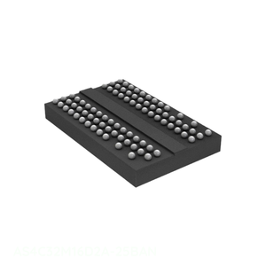 Mémoire 84 TFBGA AS4C32M16D2A-25BAN acheter en ligne le canal du fabricant de composants électroniques - Product Image 1