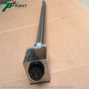 Anillo tubular de inmersión en <span class=keywords><strong>agua</strong></span>, accesorio de alimentación con termostato <span class=keywords><strong>para</strong></span> engrasador ank, <span class=keywords><strong>220V</strong></span>, 3kw - Product Image 1