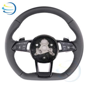 Volant chauffant en cuir pleine fleur pour <span class=keywords><strong>Audi</strong></span> A3 A4L A5 A6L A7 Q2L Q3 Q5 Q5L Q7 <span class=keywords><strong>TT</strong></span> TTS <span class=keywords><strong>Coupé</strong></span> <span class=keywords><strong>TT</strong></span> Roadster <span class=keywords><strong>TT</strong></span> <span class=keywords><strong>RS</strong></span> - En stock - Product Image 5