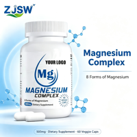 Offre Spéciale : Capsules de Magnésium Complexe avec Calcium, Zinc et Vitamine D pour la Mémoire et le Sommeil des Adultes