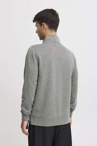 Regular Fit Men's Quarter <b>Zip</b> <b>up</b> Pullover Long Sleeve <b>Polo</b> Sweatshirt Slim Fit 1/4 Quarter <b>Zip</b> Pullover Shirt Mock Neck Sweaters - Product Image 2