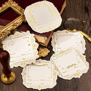 10/Pack Cartes d'illustration <span class=keywords><strong>de</strong></span> peinture Alien Fire estampillées Daytime Wanderer Series - Product Image 3