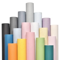Papier peint simple de couleur unie, autocollant adhésif imperméable pour décor de bureau, hôtel, maison