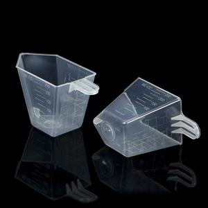 छोटे पैमाने पर 8 औंस 125g/250 मिली क्षमता पीप सामग्री के साथ बड़े प्लास्टिक बीकर - Product Image 2