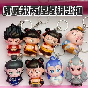 Llavero de peluche Stitch, juguete de dibujos animados en 3D, de plástico suave, regalo de cumpleaños para niños - Product Image 4