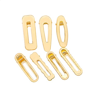 Pinzas para el pelo de metal chapado en oro con diseño de estrella, para uso diario, pinza de fijación, verano 2023, origen Yiwu - Product Image 5