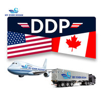 Ever Ocean, Servicio Rápido y Completo DDP, Almacén Local, Transporte Aéreo, Marítimo y Terrestre, Agente de Carga LCL, Agente de Envíos de Shenzhen a Estados Unidos y Canadá