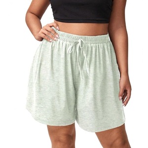 Shorts Deportivos para Gimnasio, Cintura Alta Elástica, Tela Elástica, Ropa Deportiva para Entrenamiento, Running, Ropa Deportiva Activa para Mujer - Product Image 2