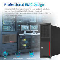 Serveur industriel en rack 2U 3U 4U 5U, boîtier intégré pour ordinateur de bureau industriel I3 I5 I7, châssis réseau IPC