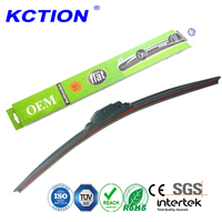 Pour K-770 Balai d'essuie-glace sans cadre noir en acier à haute teneur en carbone pour Q7 Defender, 16 adaptateurs multifonctionnels, garantie 90 jours