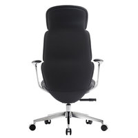 Boss Manager Chaise pivotante de bureau de direction en cuir à dossier haut de luxe personnalisée