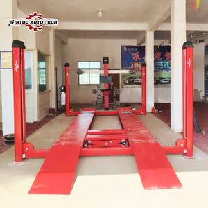 Tekerlek hizalama makinesi ile Jintuo araç asansör 4 ton kaldırma 4'lü araç asansörü - Product Image 4