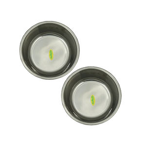 Ensemble de 6 bols à mélanger en acier inoxydable plus résistants et plus lourds du Bangladesh avec logo de client de la meilleure qualité à bas prix - Product Image 2