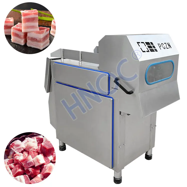 Industrial Small Frozen Fresh Meat Block Chicken Thigh Cube Cutter Pork Rib Beef Meat Dice Cut Machine