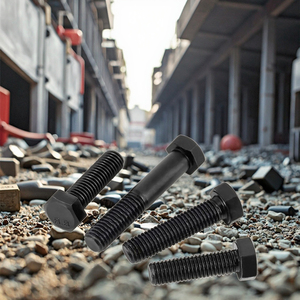 Elementi di fissaggio Din933 Din931 alta resistenza del produttore della Cina titanio nero bulloni esagonali <span class=keywords><strong>dimensioni</strong></span> M8 M10 <span class=keywords><strong>M12</strong></span> M20 zinco placcato - Product Image 1