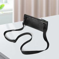 Sac à bandoulière en cuir véritable tendance de la mode Sac à bandoulière unique avec bandoulière en matériau PU imperméable à l'eau