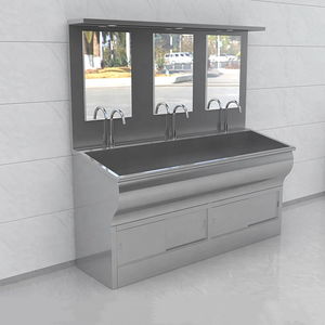 Évier de désinfection en acier inoxydable 304 pour salle blanche, hôpital, laboratoire chirurgical, personnalisable - Product Image 4