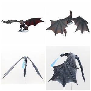 Figurine <span class=keywords><strong>de</strong></span> dragon McFarlane Game of Thrones, dragon <span class=keywords><strong>de</strong></span> <span class=keywords><strong>glace</strong></span>, dragon noir, ornement en boîte, accessoires <span class=keywords><strong>de</strong></span> décoration - Product Image 2