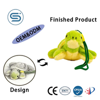 Jouets en peluche personnalisés en fibre de polyester, forme d'animal détaillée, production de qualité constante avec flexibilité