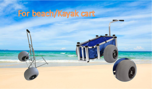 Roue de ballon pour chariot de plage et autre roue de remplacement de roues de voiture d'outil - Product Image 4