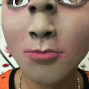 Máscara de Látex Realista de Cuatro Ojos para Halloween, Disfraz de <span class=keywords><strong>Terror</strong></span> para Casa Embrujada, Accesorio para Fotos, Nueva Llegada de Nicro - Product Image 3
