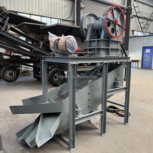 Trituradora de Mandíbulas Móvil Combinada en Oferta, Trituradora de Piedra de Cuarzo para Minerales y Rocas con Criba Vibratoria - Product Image 2